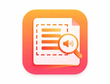 Icon for the Lectus OCR Screen Reader software.